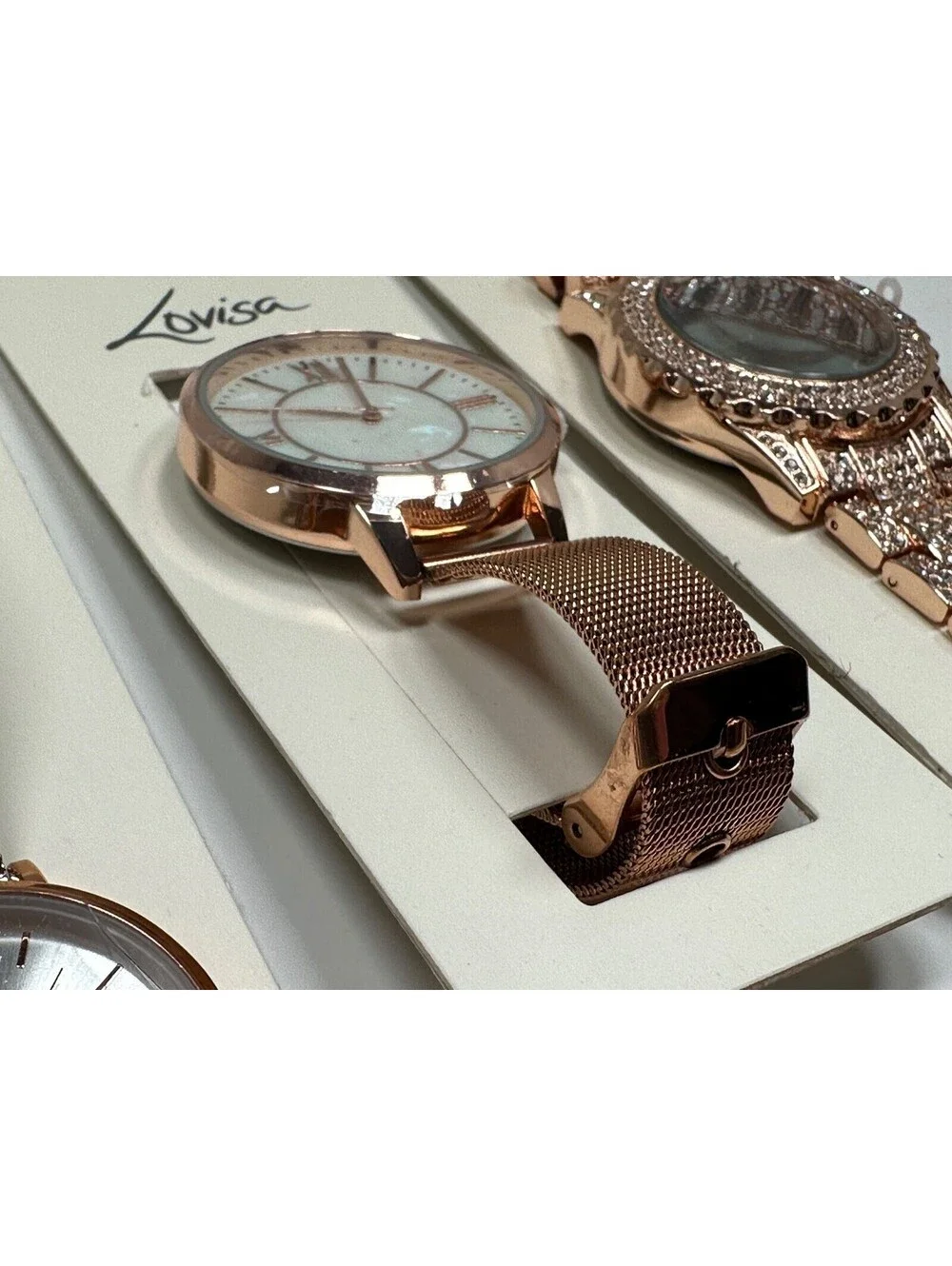 3 Lovisa Watches Female Women Rose Gold Tone Silver Tone Bling